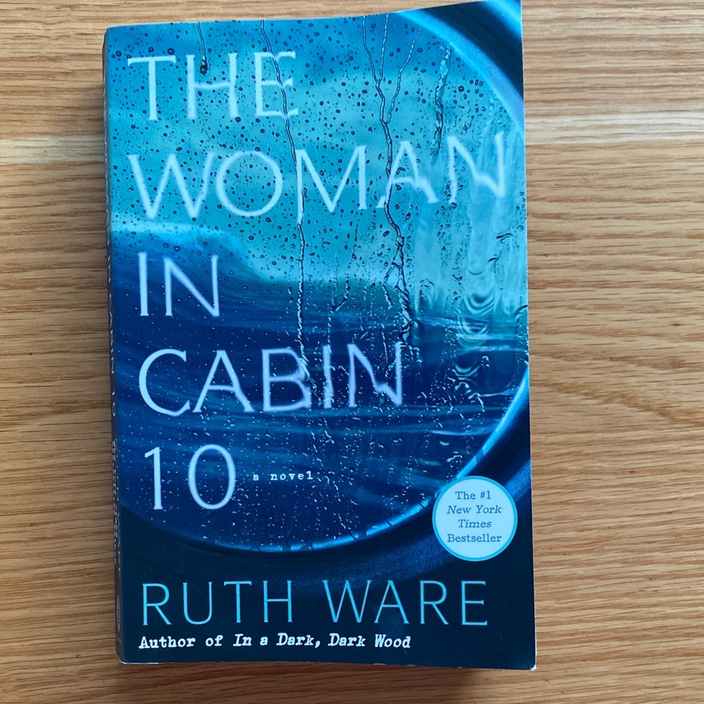 THE WOMAN IN CABIN 10 Paperback Book By Ruth Ware
